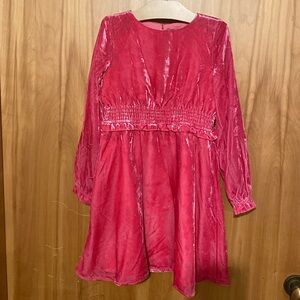 J. Crew Crewcuts velvet dress